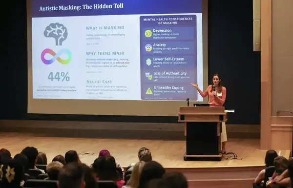 Caitlin at Youth Mental Health Summit